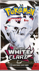 White Flare Booster Pack - TCG Code Card