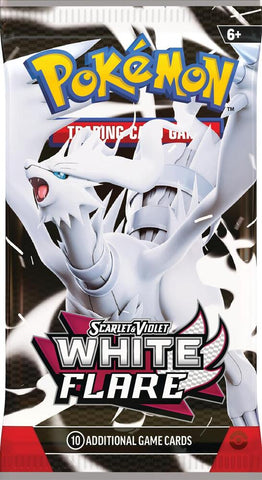White Flare Booster Pack - TCG Code Card