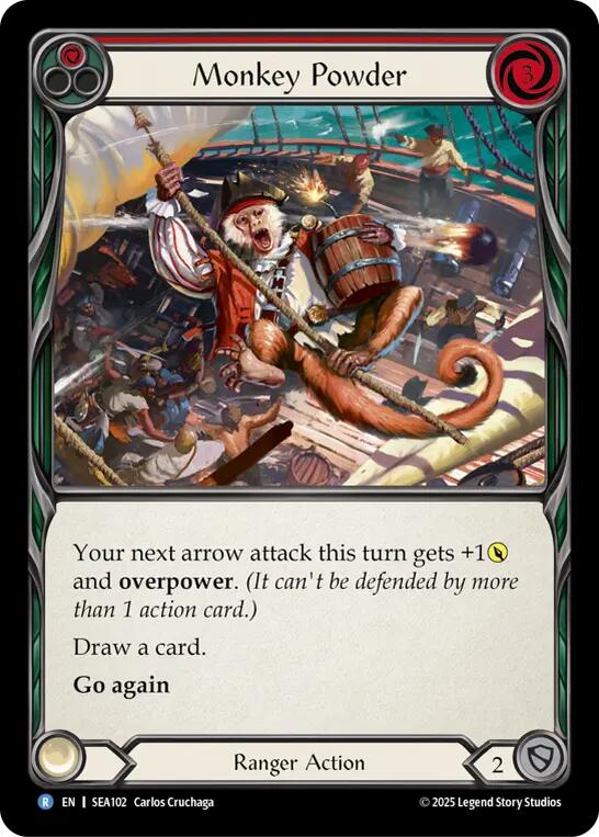 Monkey Powder [SEA102] (High Seas)  Rainbow Foil