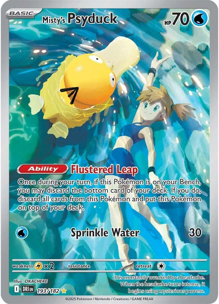 Misty's Psyduck (193/182) [Scarlet & Violet: Destined Rivals]