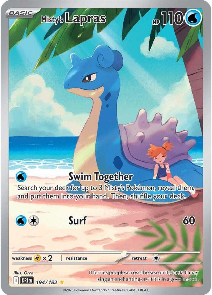 naked misty pokemon card Kasumi's Tears 118/132 Leaders' Stadium Expansion. Misty's Tears Banned Pocket Monster Trainer Card. (Hanada City Gym-No Rarity Version) Inspected By Nikkiesavage LLC. Toys and if the attacking Pokmon has Misty in its name Misty's Lapras (194/182) [Scarlet &