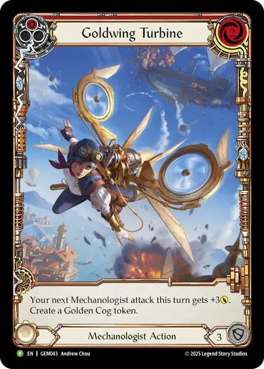 Goldwing Turbine (Red) [GEM043] (GEM Pack 2)