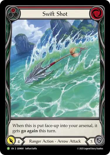 Swift Shot [GEM061] (GEM Pack 2)  Rainbow Foil