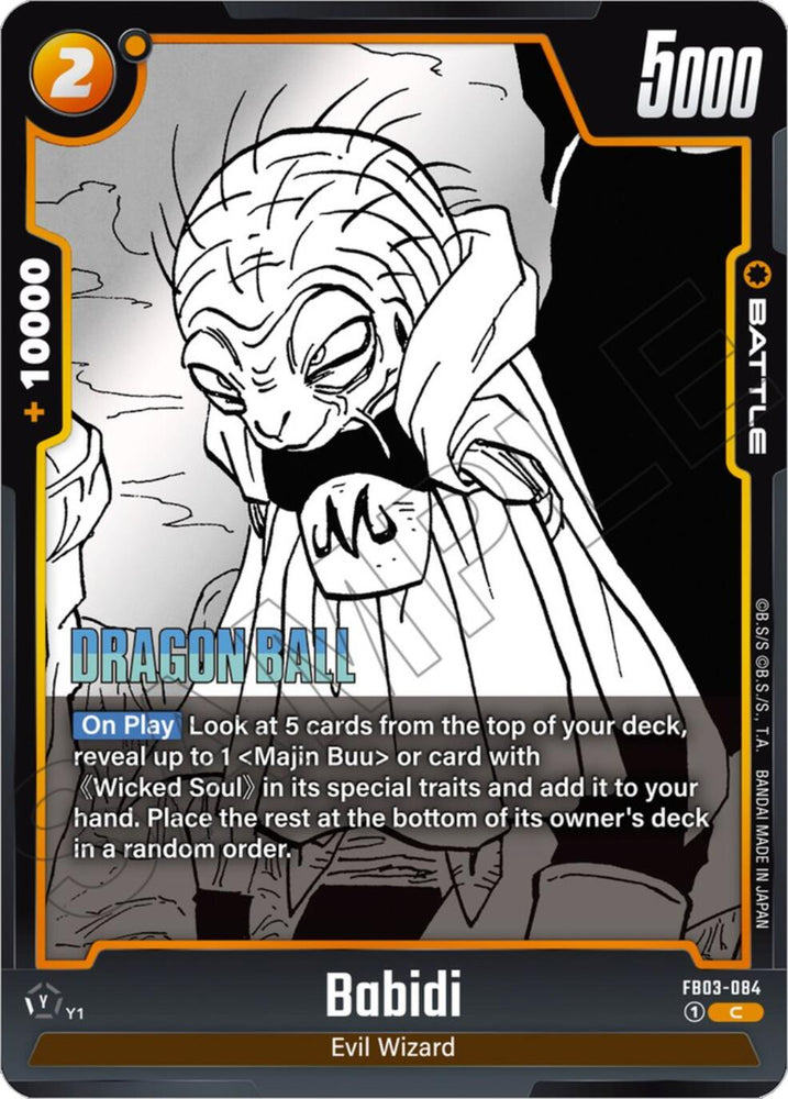 Babidi (FB03-084) [Manga Booster 01]