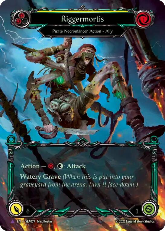 Riggermortis (Marvel Cold Foil) [SEA077] (High Seas)  Cold Foil