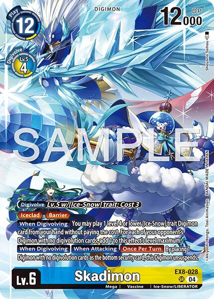 Skadimon [EX8-028] (Digimon Liberator Debuggers Set) [Chain of Liberation]