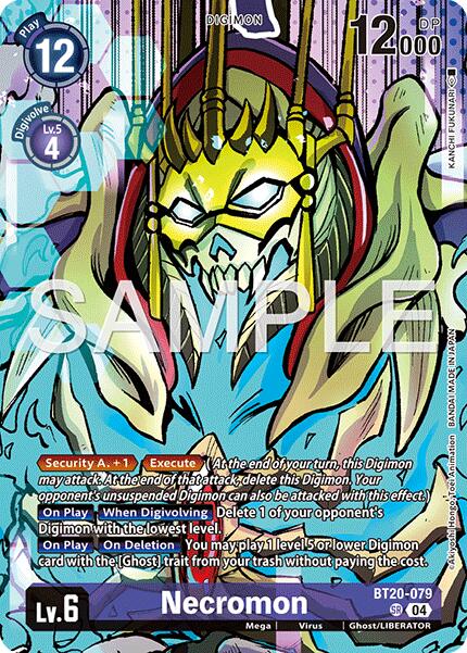 Necromon [BT20-079] (Digimon Liberator Debuggers Set) [Release Special Booster Ver.2.5 Promos]