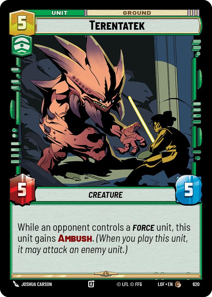 Terentatek (620) (Foil) (620) [Legends of the Force]
