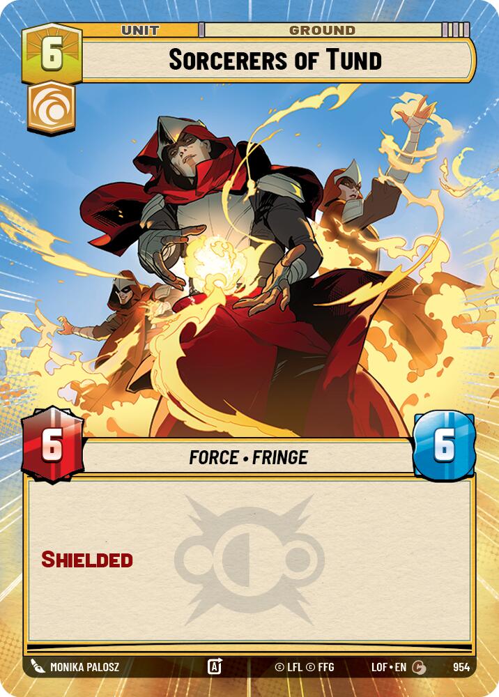 Sorcerers of Tund (954) (Hyperspace Foil) (954) [Legends of the Force]