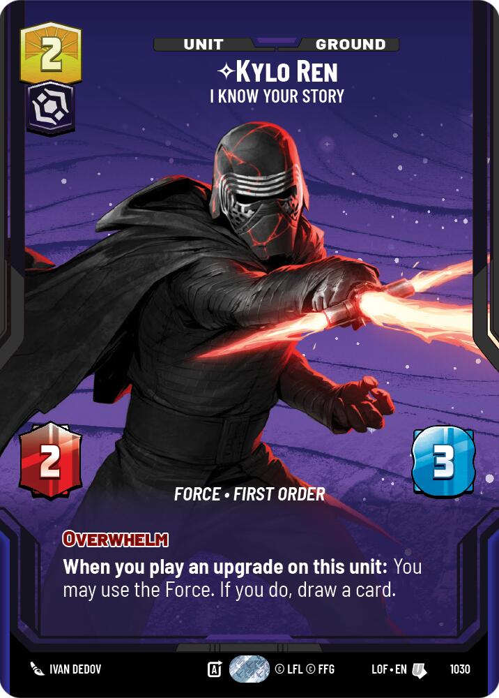 Kylo Ren - I Know Your Story (1030) (Prestige) (1030) [Legends of the Force]