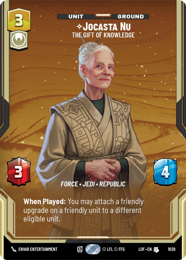 Jocasta Nu - The Gift of Knowledge (1038) (Prestige) (1038) [Legends of the Force]