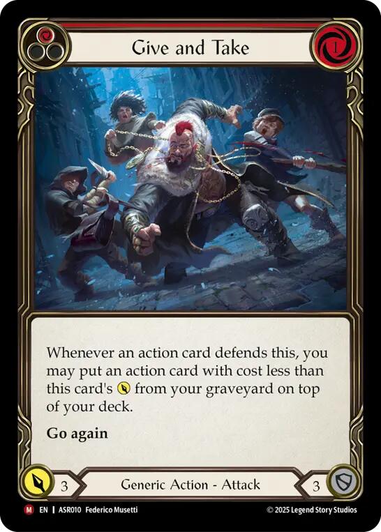 Give and Take [ASR010] (Armory Deck: Ira)