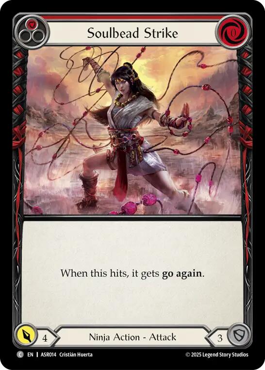 Soulbead Strike (Red) [ASR014] (Armory Deck: Ira)