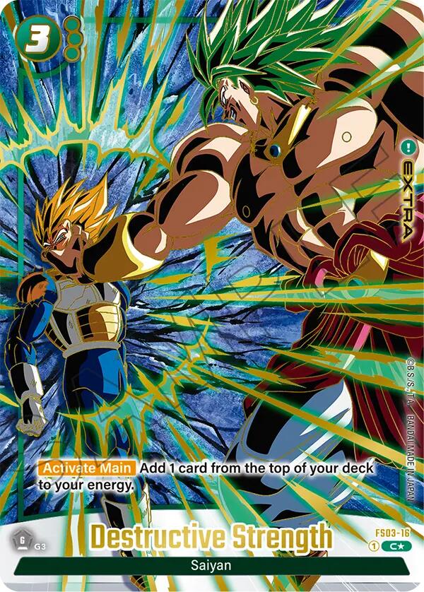 Destructive Strength (1st Anniversary Set) [Starter Deck: Broly]