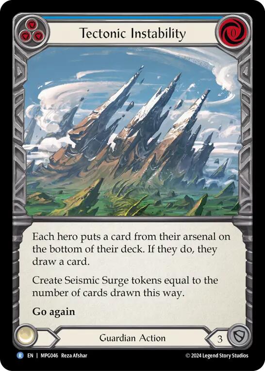 Tectonic Instability [MPG046] (Mastery Pack Guardian)