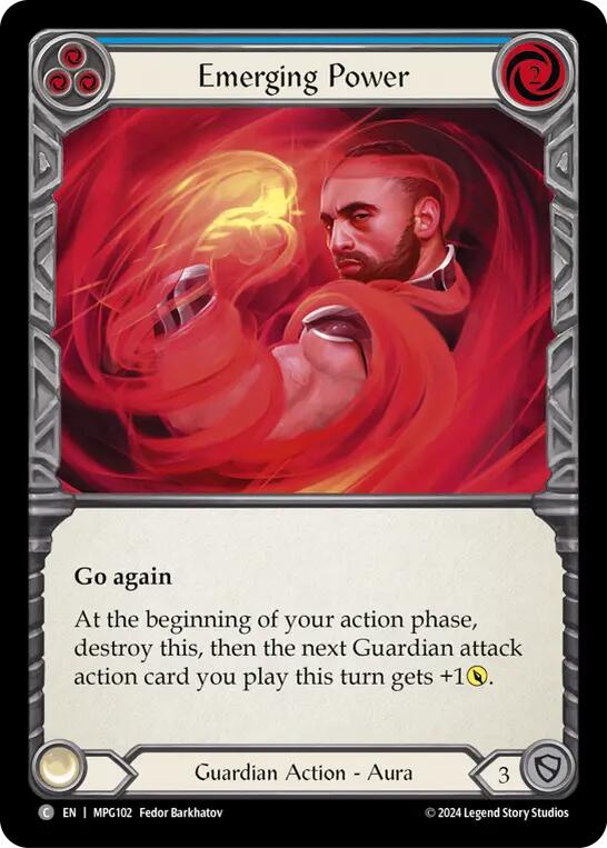 Emerging Power (Blue) [MPG102] (Mastery Pack Guardian)