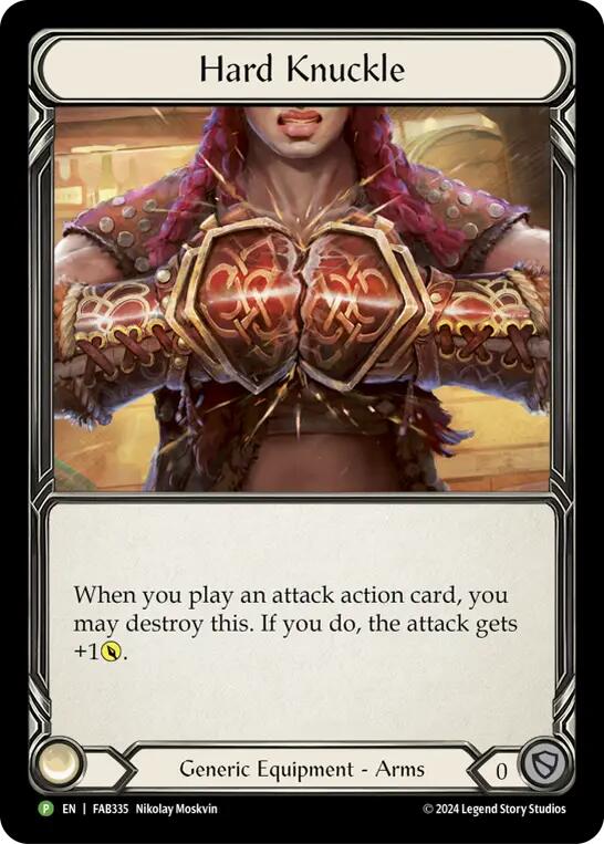 Hard Knuckle [FAB335] (Promo)  Cold Foil