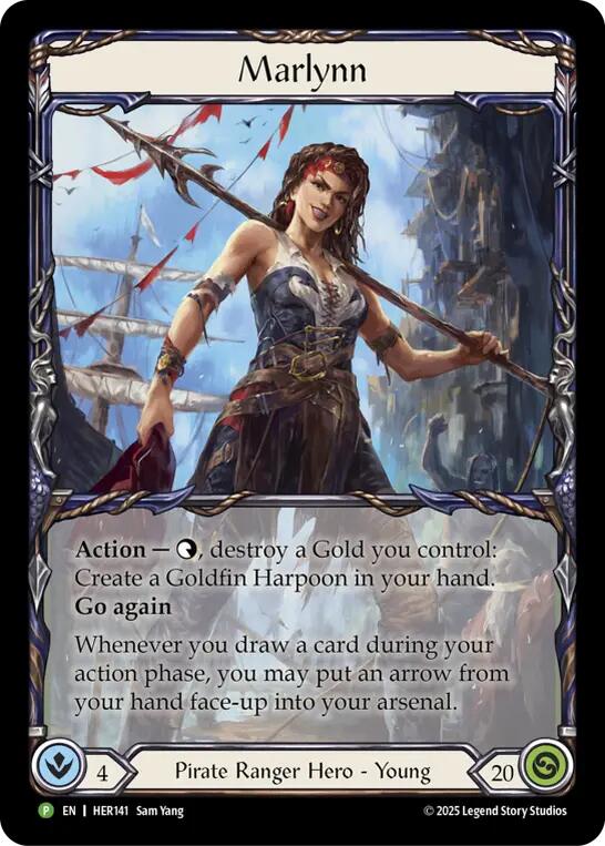 Marlynn [HER141] (Promo)  Rainbow Foil