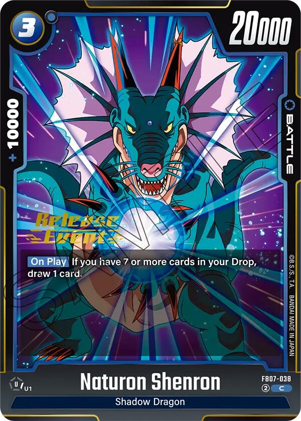 Naturon Shenron (FB07-038) [Wish For Shenron Release Event Cards]