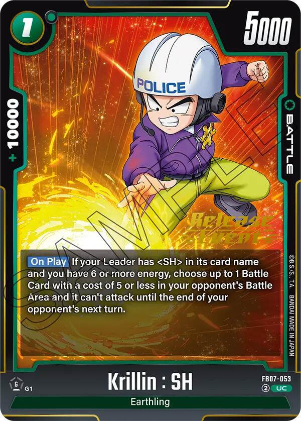 Krillin : SH [Wish For Shenron Release Event Cards]
