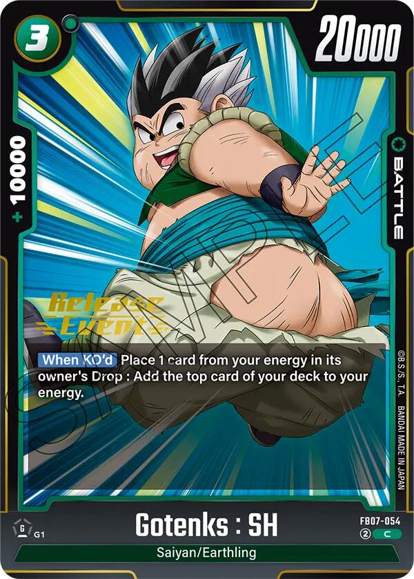 Gotenks : SH [Wish For Shenron Release Event Cards]