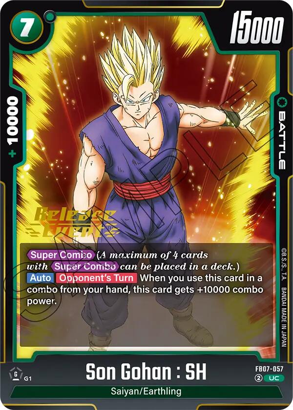 Son Gohan : SH (FB07-057) [Wish For Shenron Release Event Cards]