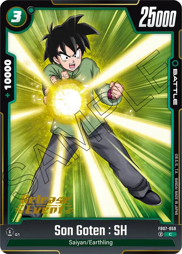 Son Goten : SH [Wish For Shenron Release Event Cards]