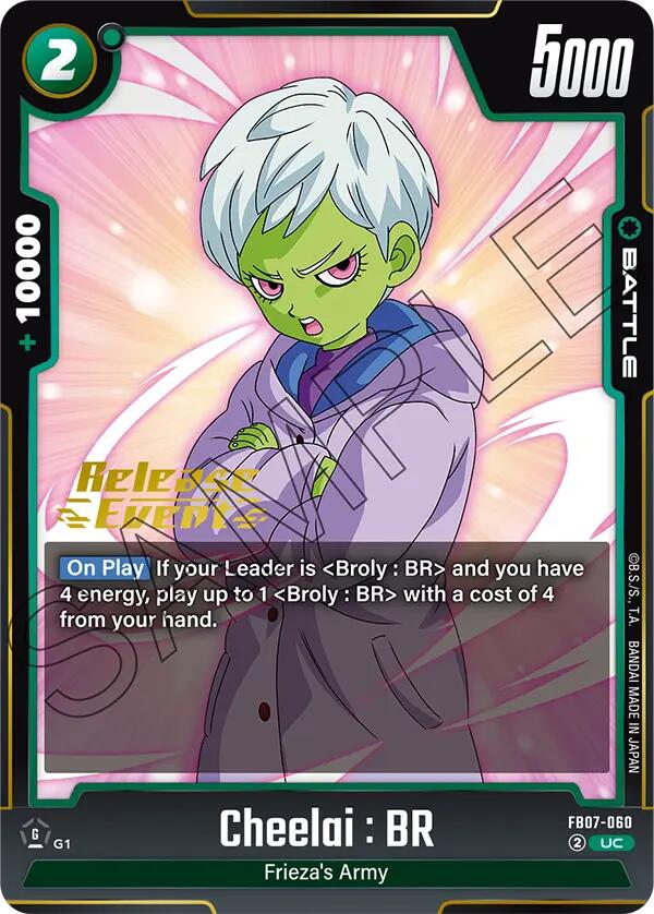 Cheelai : BR [Wish For Shenron Release Event Cards]