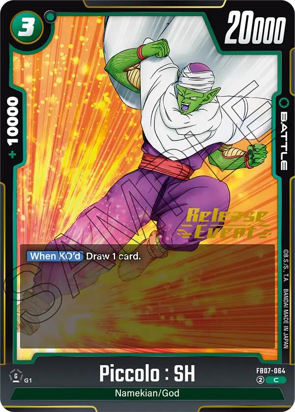 Piccolo : SH (FB07-064) [Wish For Shenron Release Event Cards]