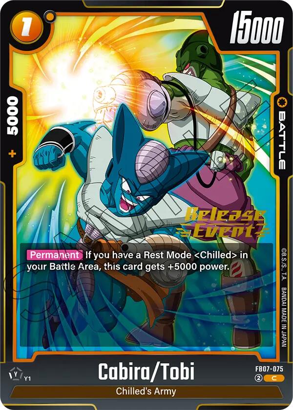 Cabira/Tobi [Wish For Shenron Release Event Cards]