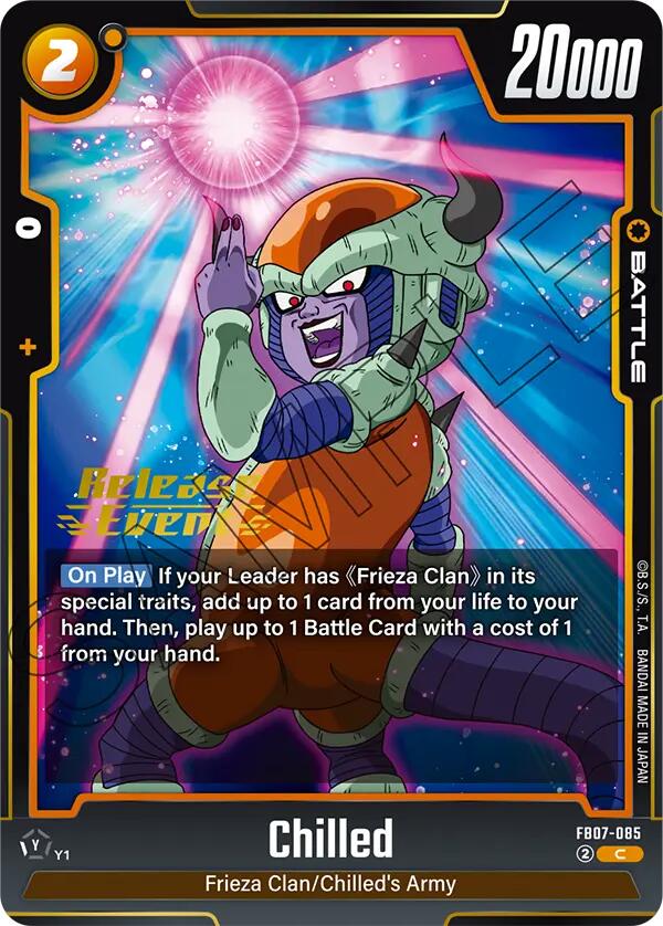 Chilled [Wish For Shenron Release Event Cards]
