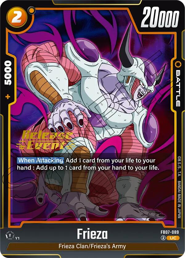 Frieza (FB07-089) [Wish For Shenron Release Event Cards]