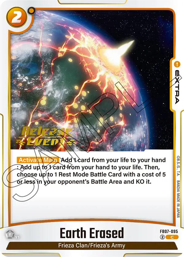 Earth Erased [Wish For Shenron Release Event Cards]