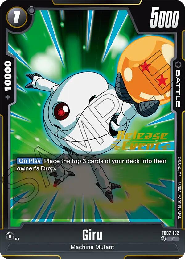 Giru [Wish For Shenron Release Event Cards]