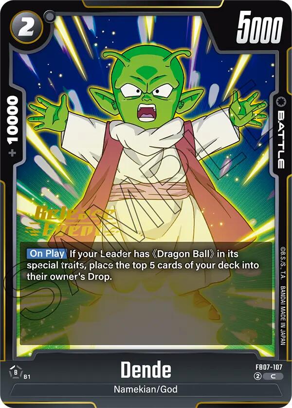 Dende [Wish For Shenron Release Event Cards]