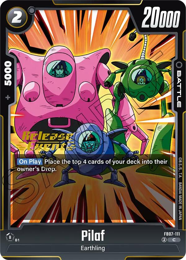Pilaf [Wish For Shenron Release Event Cards]