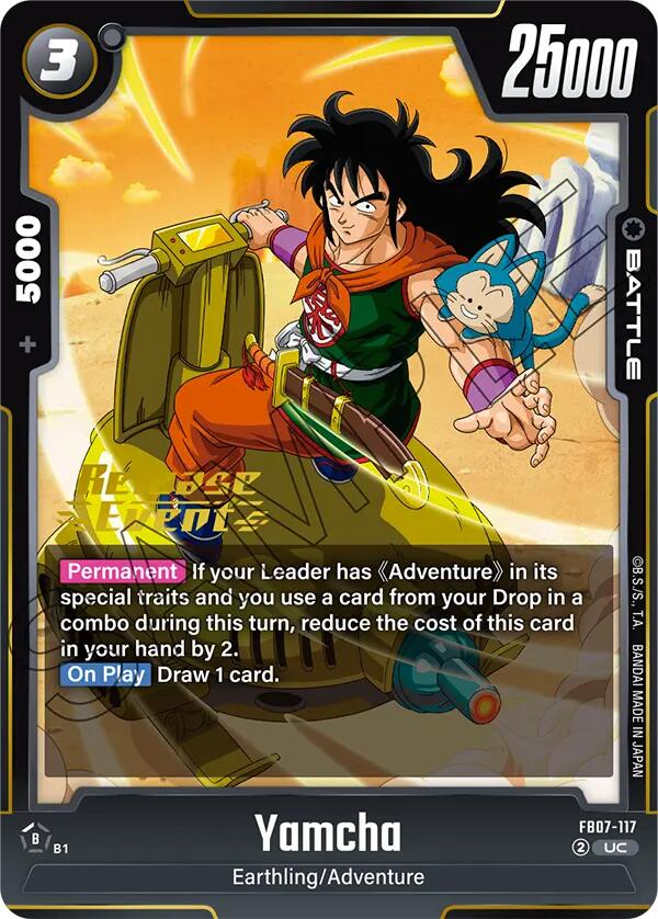 Yamcha [Wish For Shenron Release Event Cards]