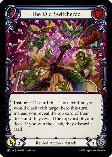 The Old Switcheroo [SUP087] (Super Slam)  Rainbow Foil