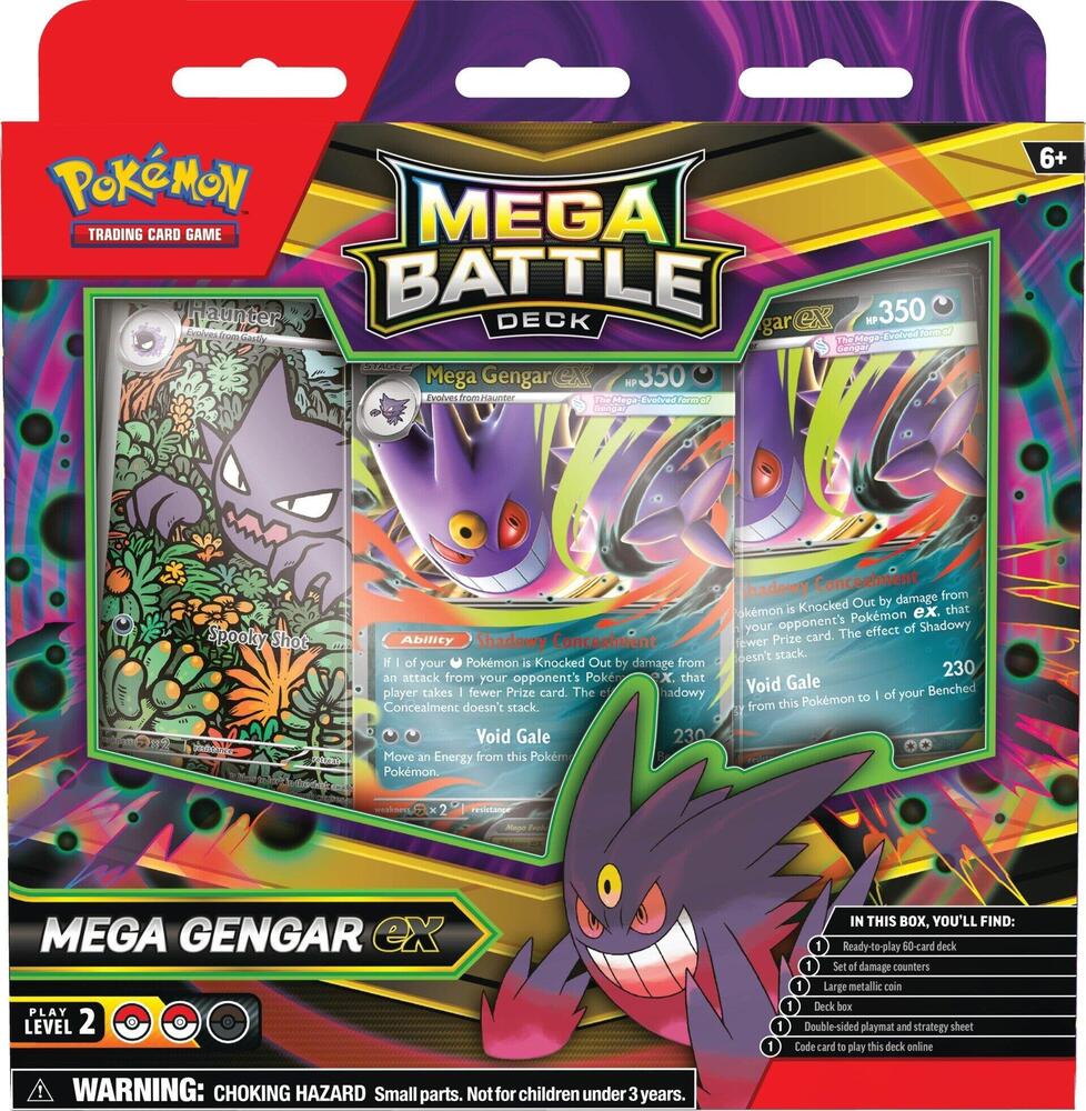 Mega Battle Deck (Mega Gengar ex) - TCG Code Card