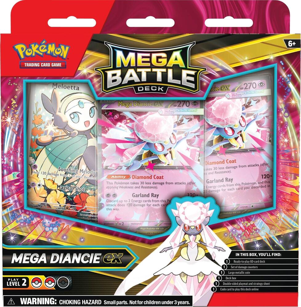 Mega Battle Deck (Mega Diancie ex) - TCG Code Card