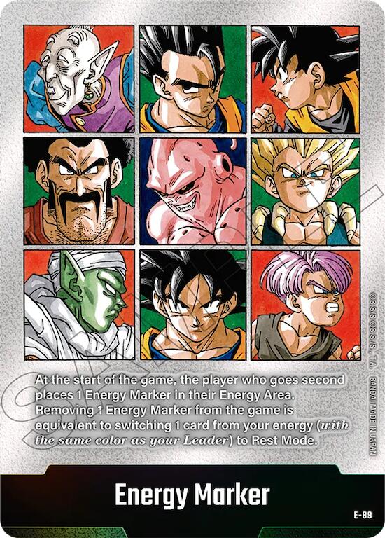 Energy Marker (E-89) [Fusion World Energy Markers]