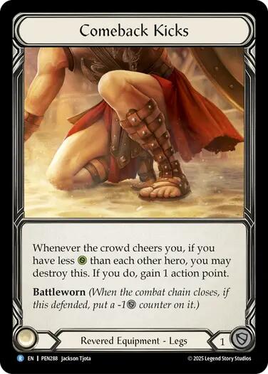 Comeback Kicks [PEN288] (Compendium of Rathe)  Cold Foil