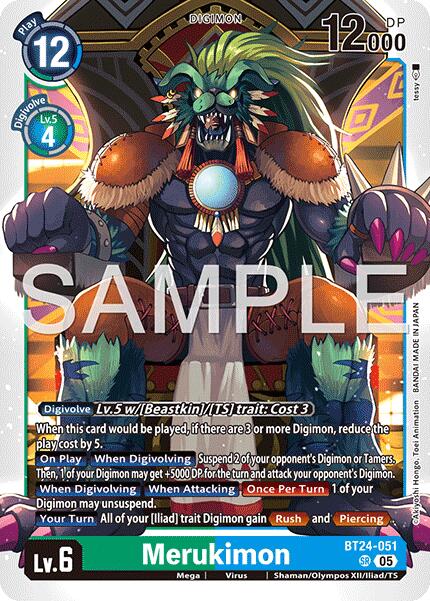 Merukimon [BT24-051] [Time Stranger]