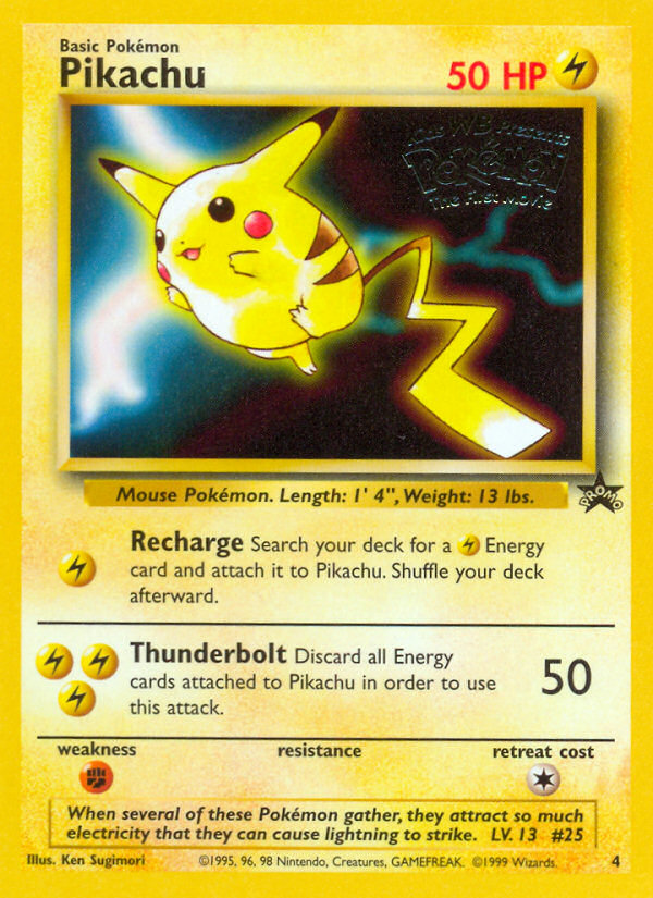 does wizards of the coast still make pokemon cards Pikachu (4) [Wizards of the Coast: Black Star Promos]