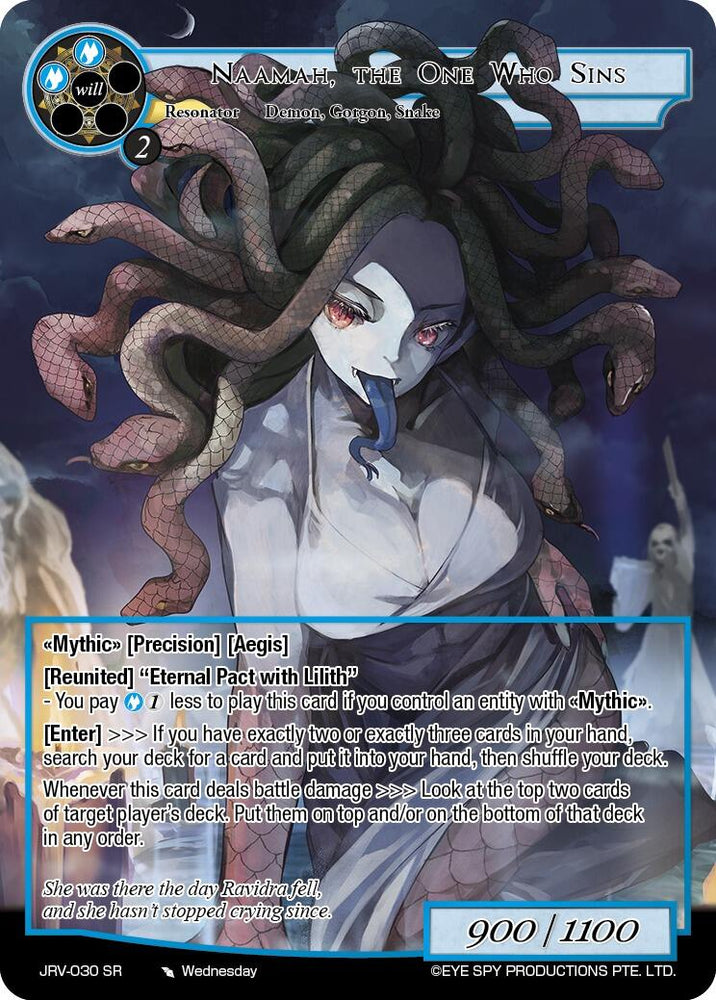 Naamah, the One Who Sins (JRV-030 SR) [Journey to Ravidra]