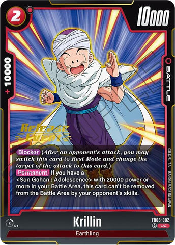 Krillin (FB08-002) [Saiyan's Pride Release Event]