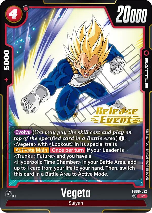 Vegeta (FB08-022) [Saiyan's Pride Release Event]