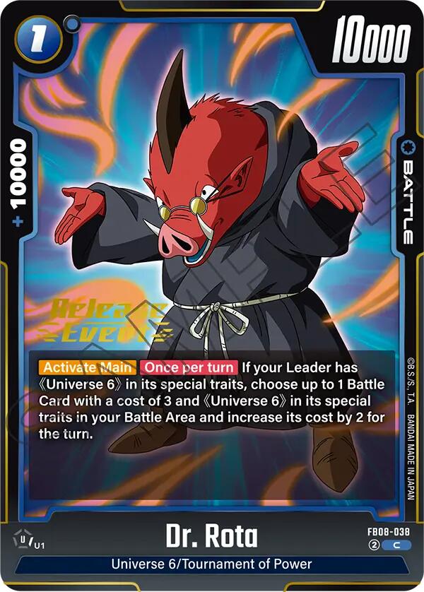Dr. Rota [Saiyan's Pride Release Event]