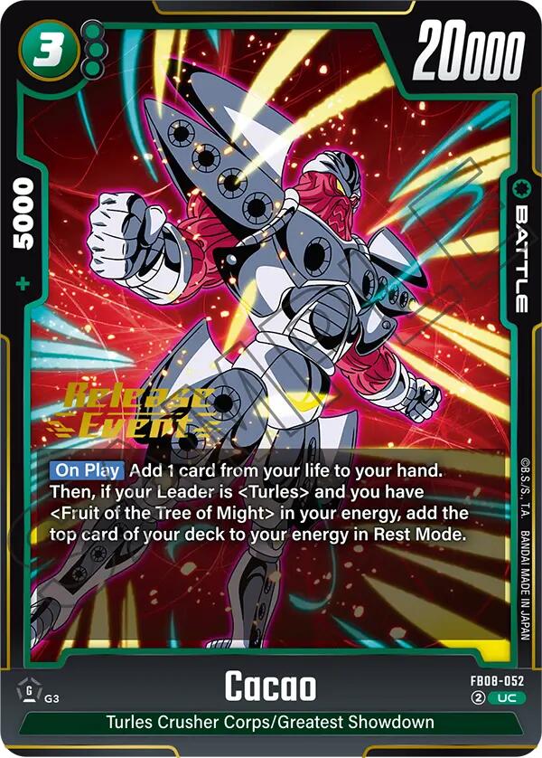 Cacao [Saiyan's Pride Release Event]