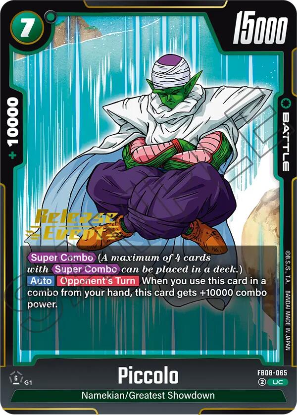 Piccolo (FB08-065) [Saiyan's Pride Release Event]